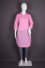 Women's Cotton Kurti with Collar