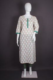 Women's Cotton Printed Kurti