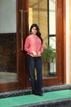 Light Red Short Top