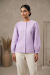 Women's Purple Short Top