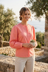 Women's Coral Pink with Lining Short Top