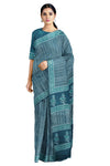 Handwoven Naturally Dyed Indigo Saree
