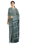 Handwoven Naturally Dyed Indigo Saree