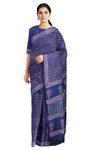 Handwoven Naturally Dyed Indigo Saree