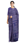 Handwoven Naturally Dyed Indigo Saree