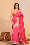 Hand Embroidered Zardozi Saree