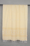 Yellow Stole with Butis and Yellow Lining Border