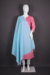 Handwoven Cotton Sky Blue Dupatta