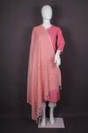 Handwoven Cotton Dupatta with Intricate Katha Embroidery