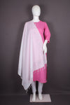 Handwoven Cotton Dupatta with Intricate Katha Embroidery