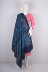 Handwoven Cotton Dabu Printed Dupatta