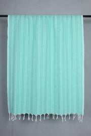 Sea Green Self Check Stole