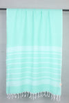 Green Stole with White Striped