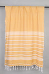 Light Orange Stole with White Striped
