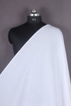 Handwoven Pure Cotton Fabric -White