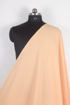 Handwoven Pure Cotton Fabric -Tangerine with Check