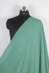 Jungle Green Cotton Plain Slub Fabric