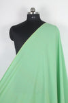 Handwoven Pure Cotton Fabric - Emerald Green Slub