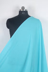 Handwoven Pure Cotton Fabric - Sky Blue Slub