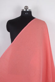 Handwoven Pure Cotton Linen Fabric -Pink