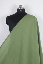 Handwoven Pure Cotton Fabric -Green