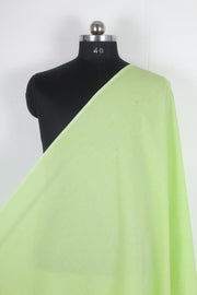 Handwoven Pure Cotton Fabric - Lime Green