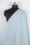 Handwoven Pure Cotton Fabric - Sky Blue Slub