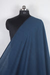 Handwoven Pure Cotton Fabric - Blue
