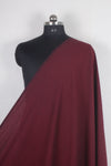 Handwoven Pure Cotton Fabric - Maroon