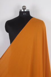 Handwoven Pure Cotton Fabric - Orange