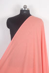 Handwoven Pure Cotton Fabric Self - Peach
