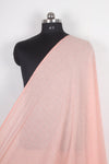 Handwoven Pure Cotton Fabric - Flamingo Pink with Self Line