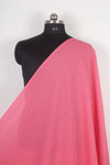 Handwoven Pure Cotton Fabric - Rani Pink Self Line