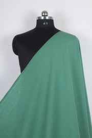 Handwoven Pure Cotton Fabric -Green