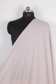 Handwoven Pure Cotton Self Check Fabric -Off White