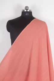 Punch Pink Striped Cotton Fabric