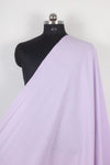 Handwoven Pure Cotton Fabric -Purple with Self Line