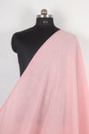 Handwoven Pure Cotton Fabric - Peach Self Line