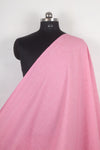 Handwoven Pure Cotton Fabric Space Dyed - Pink Self Stripes