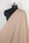 Handwoven Pure Cotton Fabric Space Dyed - Sepia Self Stripes