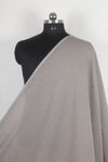 Handwoven Pure Cotton Fabric - Gray Self Stripes