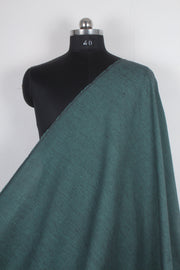 Handwoven Pure Cotton Fabric -Forest Green