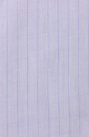 Grey and Blue Self Line Fabric