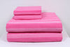 Magenta and Pink Striped Double Bedsheet