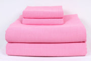 Carnation Pink Double Bedsheet