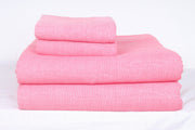 Pink Double Bedsheets Twill Texture with Ultra Soft Feel