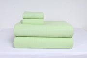 Light Pista Double Bedsheets Twill Texture with Ultra Soft Feel