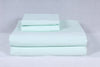 Mint Green and White Striped Double Bedsheet