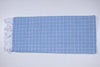 Umpire Blue and White Check Single Bedsheet