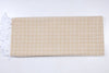 Yellow and White Check Single Bedsheet